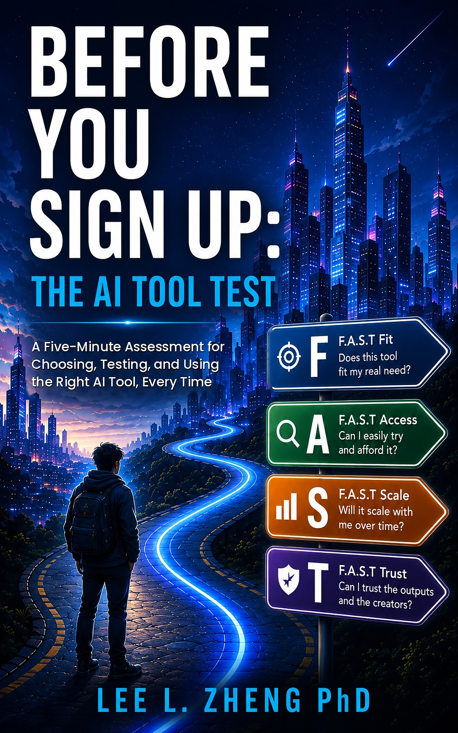 Cover of Before You Sign Up: The AI Tool Test by Lee L. Zheng PhD